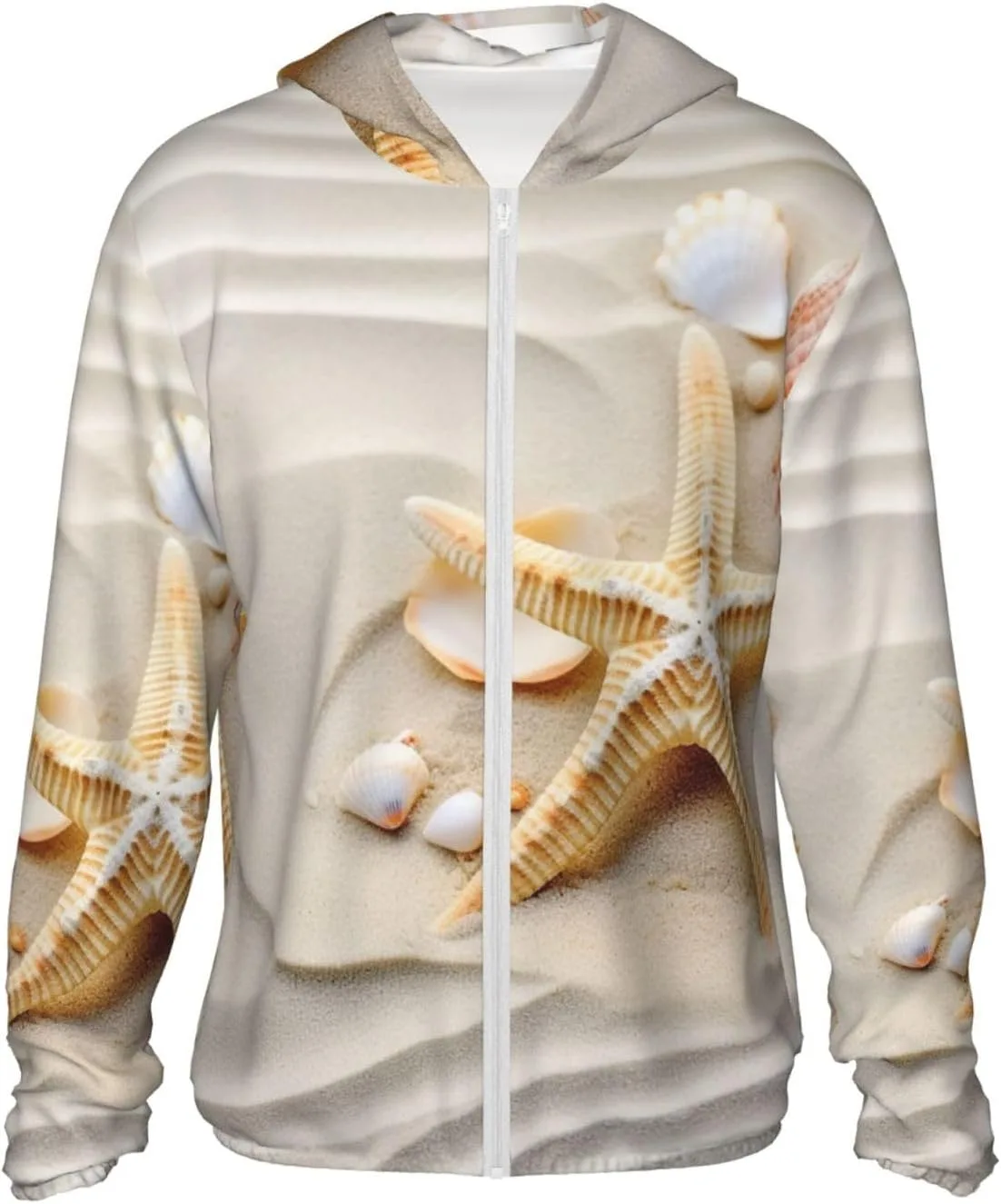 

Куртка-толстовка с капюшоном Shell Starfish On The Sand Full Zip UPF 50+ HJBNW