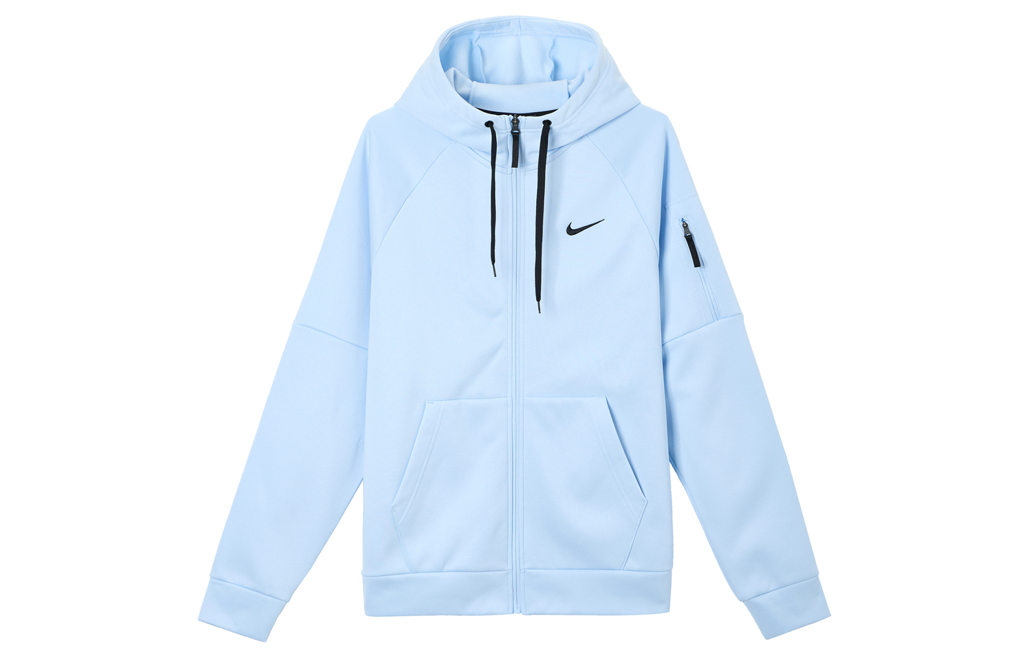 

Nike Термоизолирующее флисовое пальто с бархатистой вязкой Flyknit мужское небесно-голубое, Celestial Blue Stone Blue/Celestial Blue Stone Blue/Black