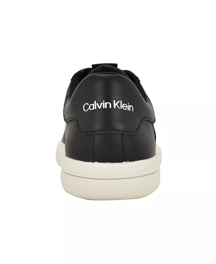 Мужские повседневные кеды Gliano с круглым носком Calvin Klein, черный — фото 3