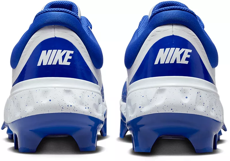 Мужские бейсбольные бутсы Nike Alpha Huarache Elite 4 MCS, цвет White/Royal — фото 3