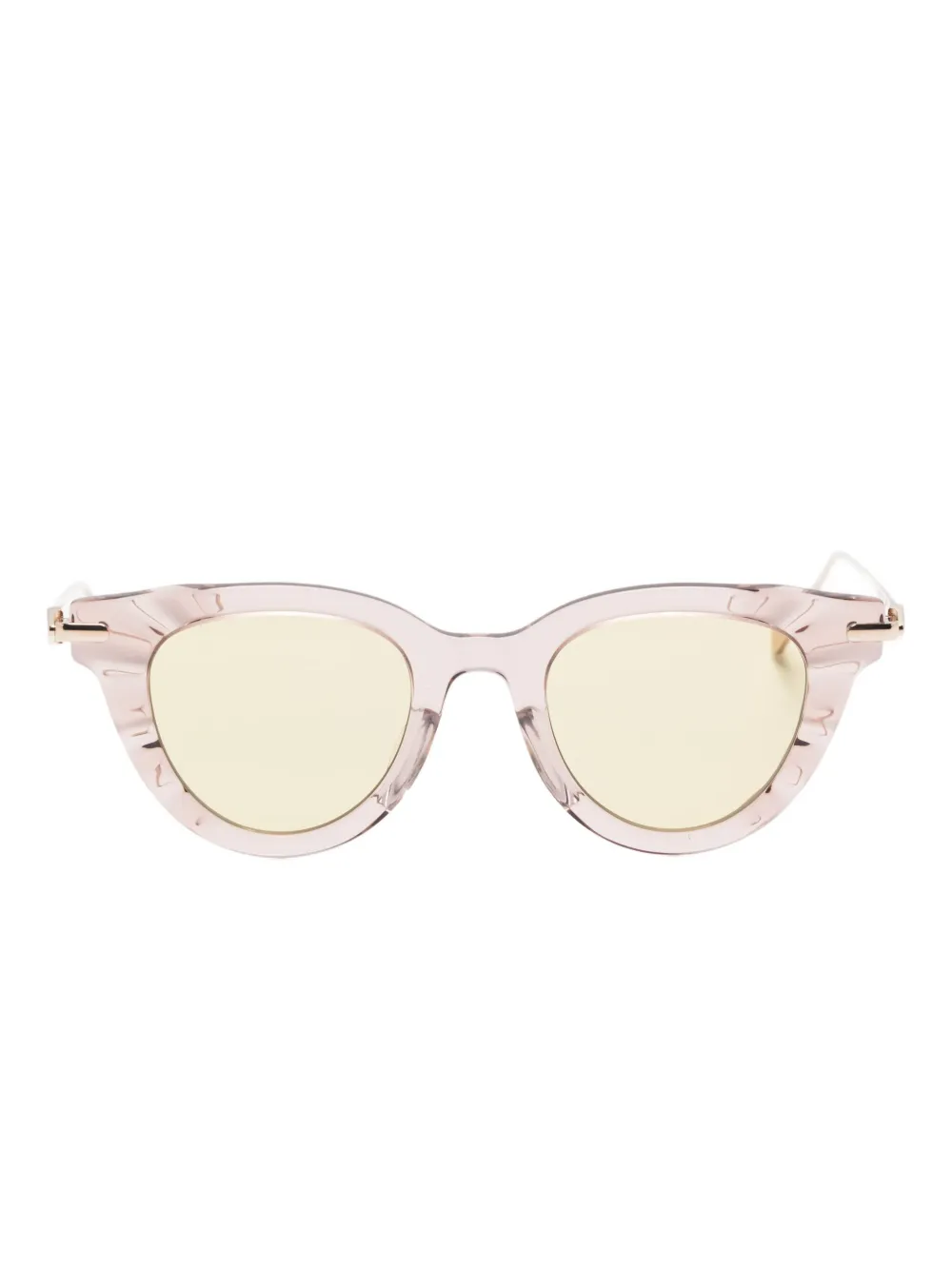 

Солнцезащитные очки Tess в оправе 'кошачий глаз' Megane And Me, розовый