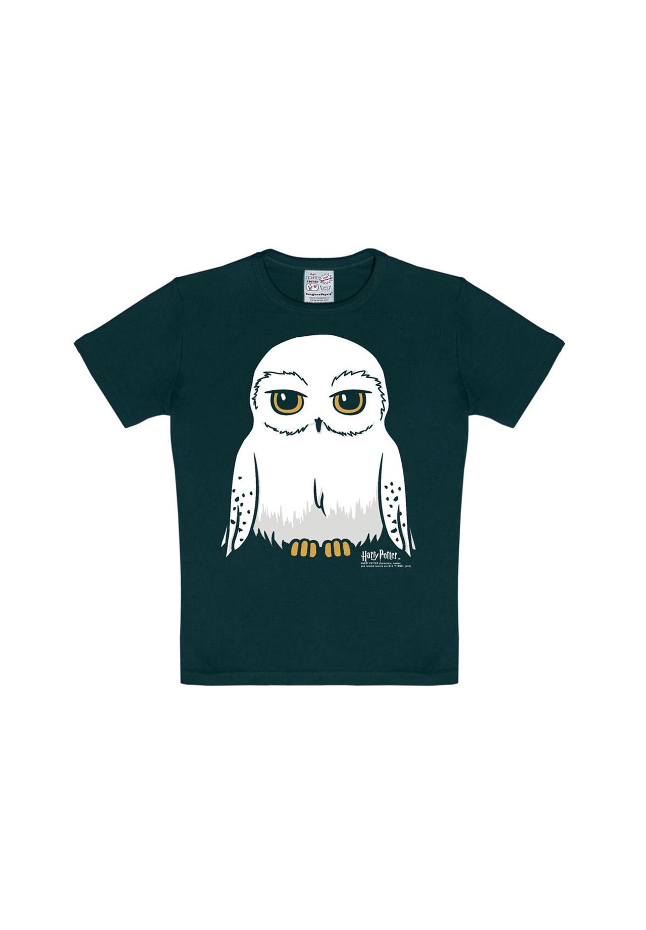 

Футболка Детская Гарри Поттер - Хедвиг LOGOSHIRT, черный