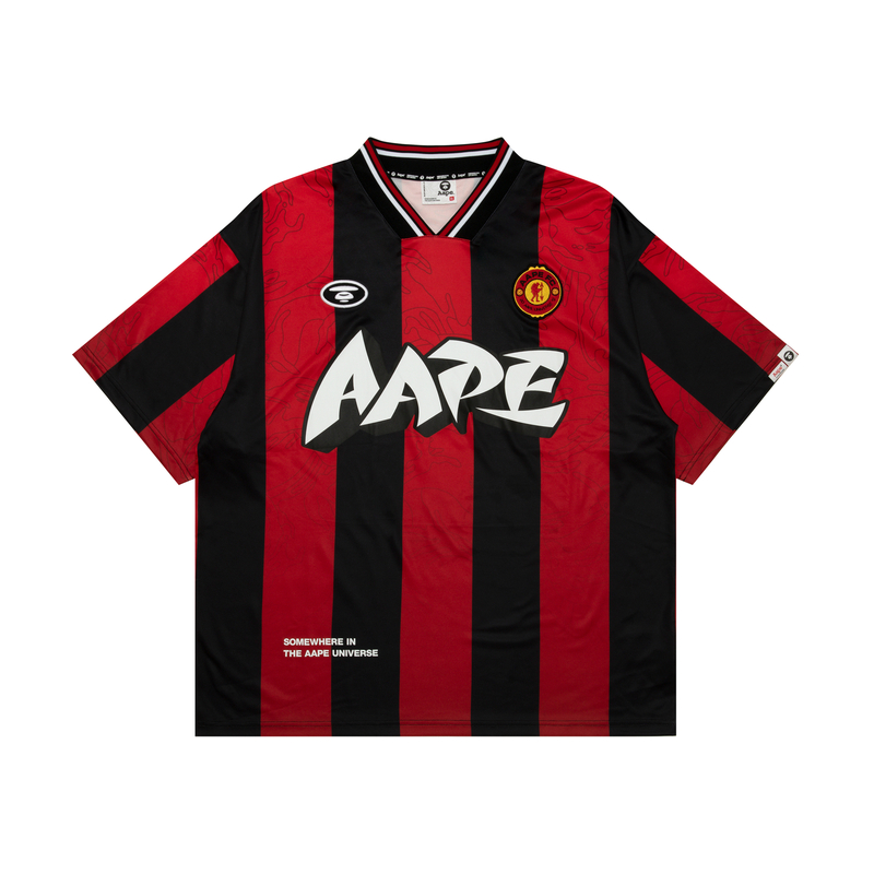 

Aape Футболка мужская красная черная, Черный, Aape Футболка мужская красная черная