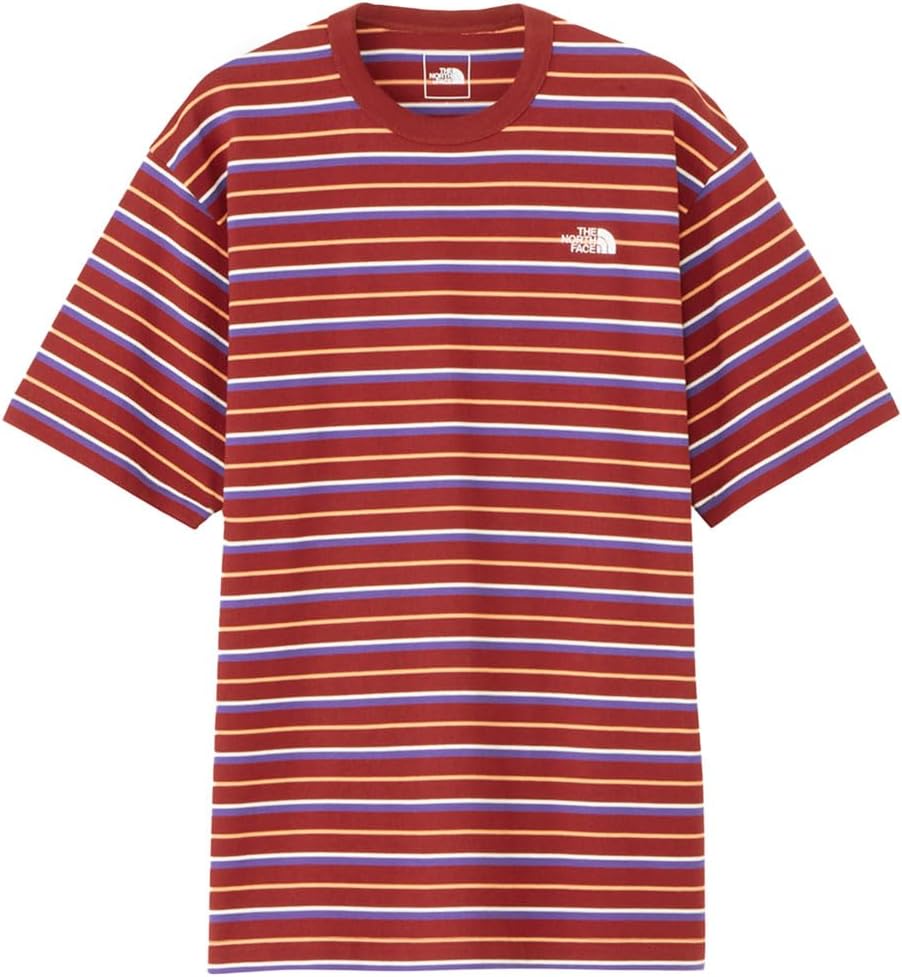 

Мужская футболка с коротким рукавом THE NORTH FACE с разноцветными полосками