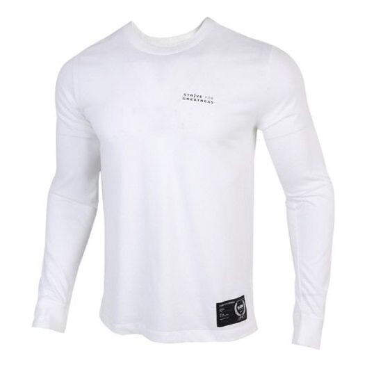 

Футболка lebron dri fit с круглым воротом баскетбольная футболка с длинными рукавами мужская Nike, белый
