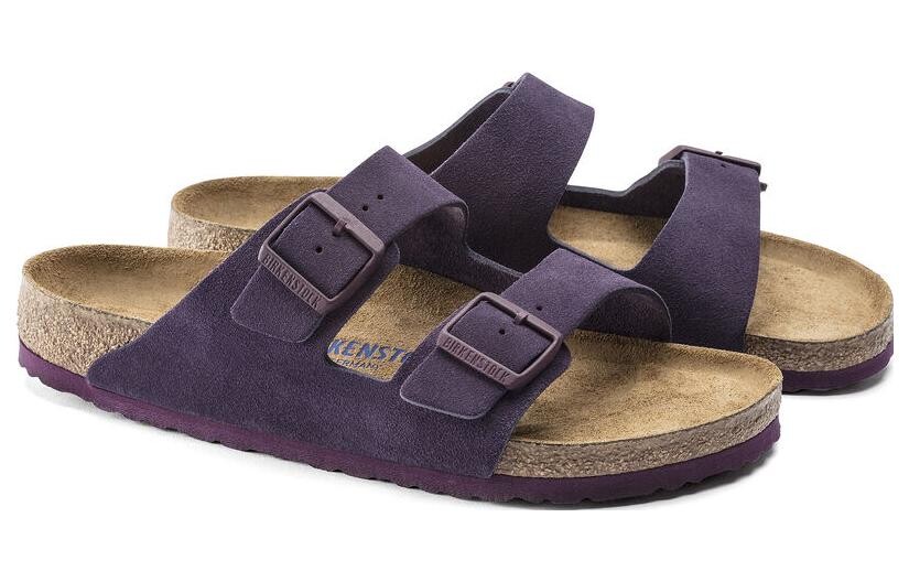 Шлепанцы женские виноградно-фиолетовый Birkenstock — фото 3