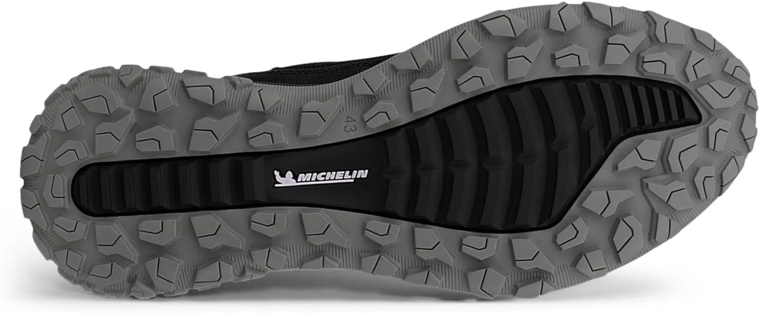 Мужские водонепроницаемые кроссовки ECCO Ultra Terrain High, черный/мокко — фото 4