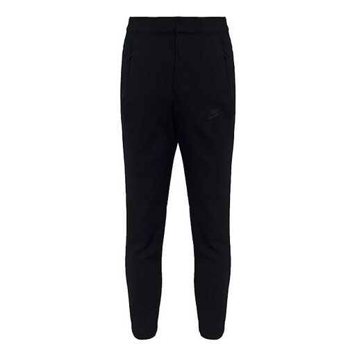 

Брюки athleisure casual sports cropped pants black Nike, черный