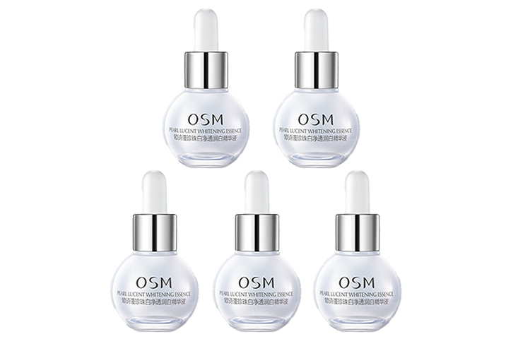 

OSM Маленький белый свет сыворотка-лосьон для осветления темных пятен, увлажняющий, отбеливающий, 8 мл*5