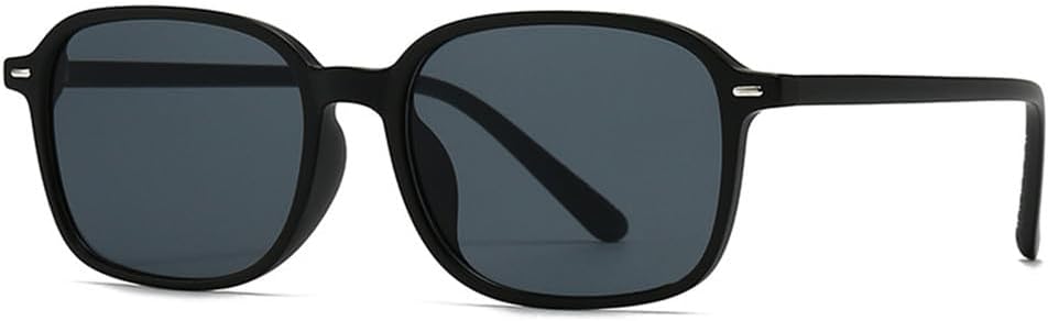 

Винтажные мужские солнцезащитные очки с леопардовым принтом, цвета шампанского, защита от ультрафиолета UV400, женские солнцезащитные очки в стиле панк с заклепками KTUCN, C4 Matte Black