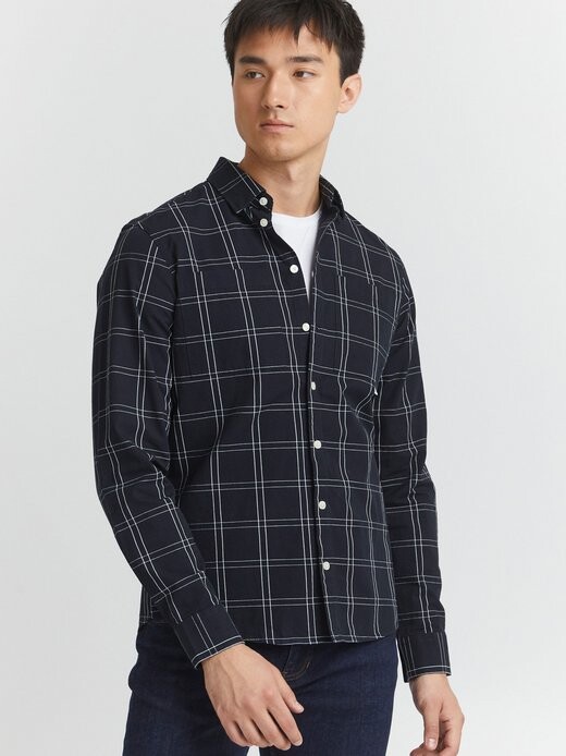 

Рубашка с длинным рукавом cfanton Casual Friday, синий