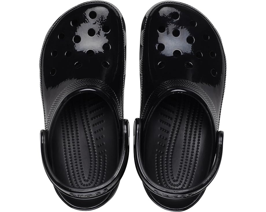 Сабо Crocs Classic High Shine, цвет Black High Shine — фото 2