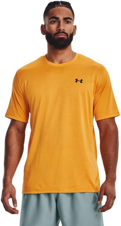 

Мужская тренировочная футболка с коротким рукавом Under Armour Vent 2.0, Rise (782)/Black, Черный, Мужская тренировочная футболка с коротким рукавом Under Armour Vent 2.0, Rise (782)/Black