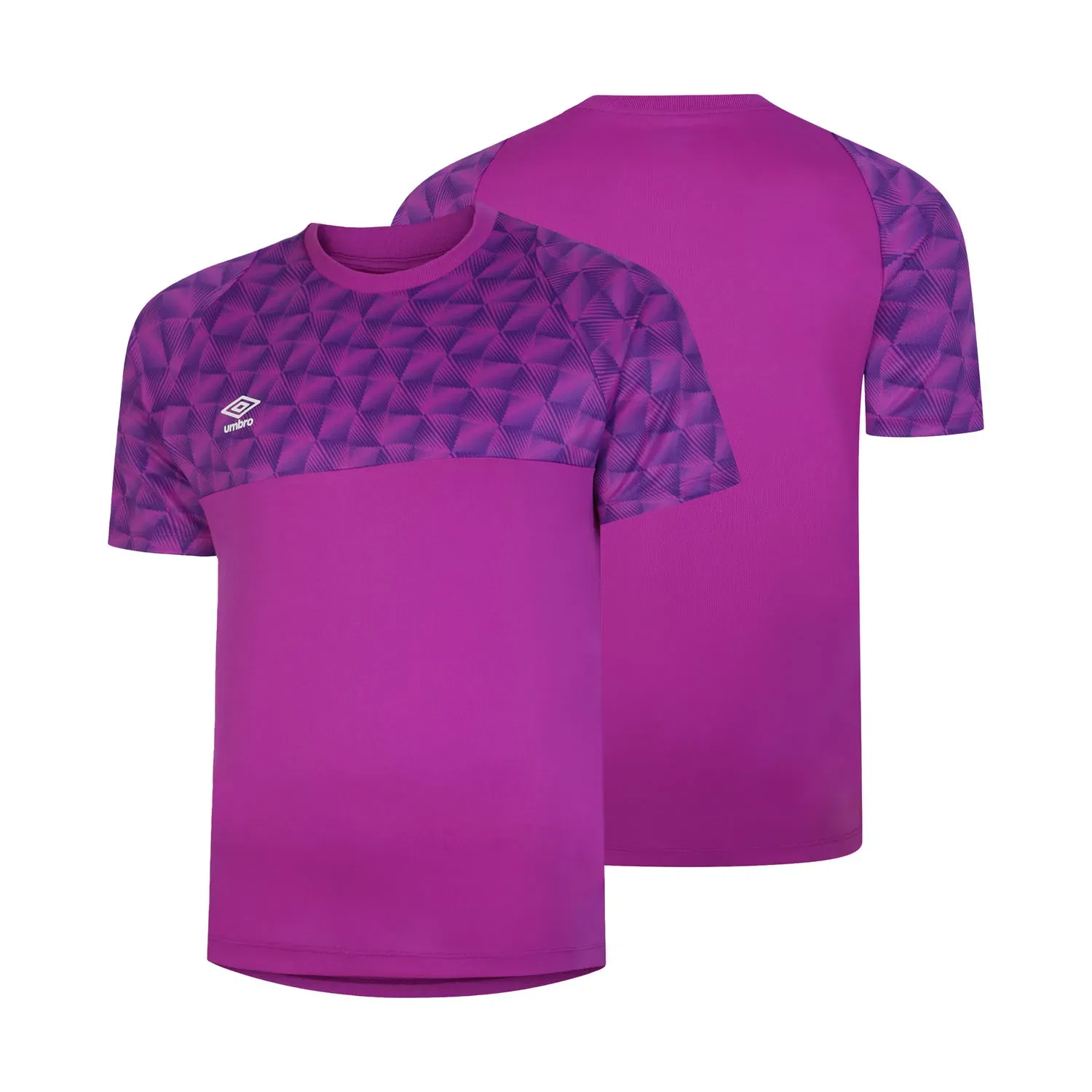 Футболка детская с графическим принтом Umbro, фиолетовый — фото 3