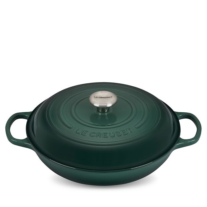 

Фирменный брейзер Le Creuset на 3,5 литра, зеленый