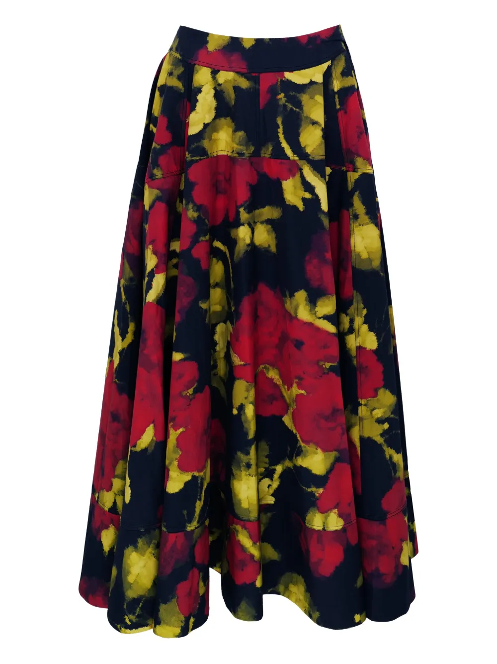 

Юбка Avani из поплина с цветочным принтом AZEEZA, черный