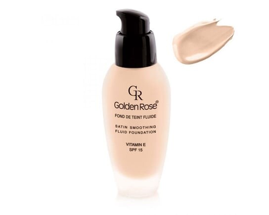 

Тональный крем с дозатором 27, 34 мл Golden Rose, Satin Smoothing