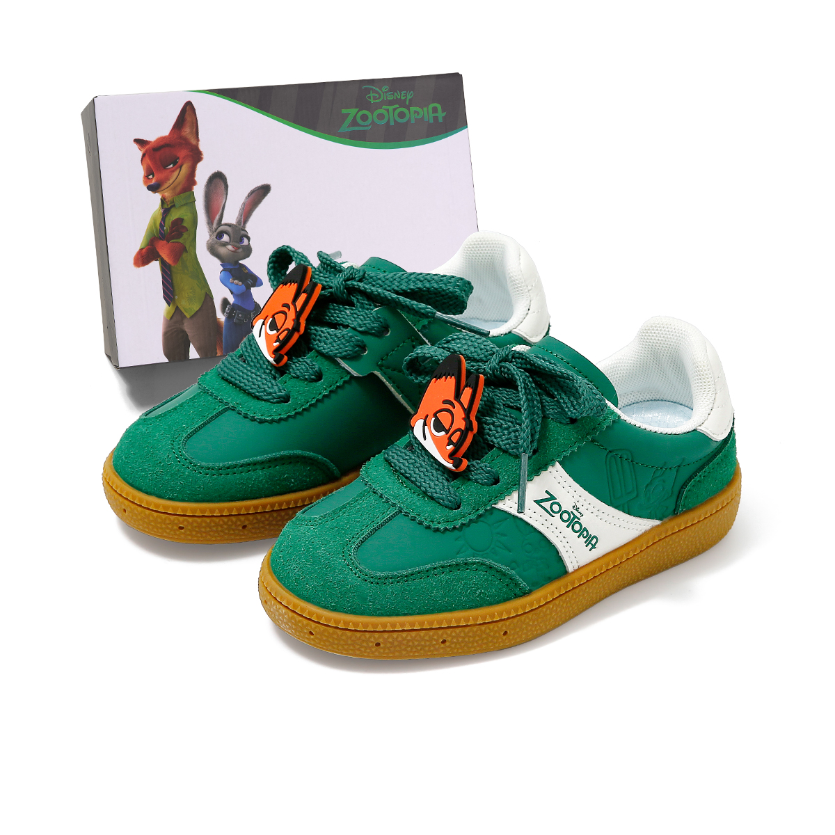 

Детские кроссовки для скейтбординга с нескользящей подошвой, амортизацией, износостойкими, легкими и низким верхом Disney, зеленый