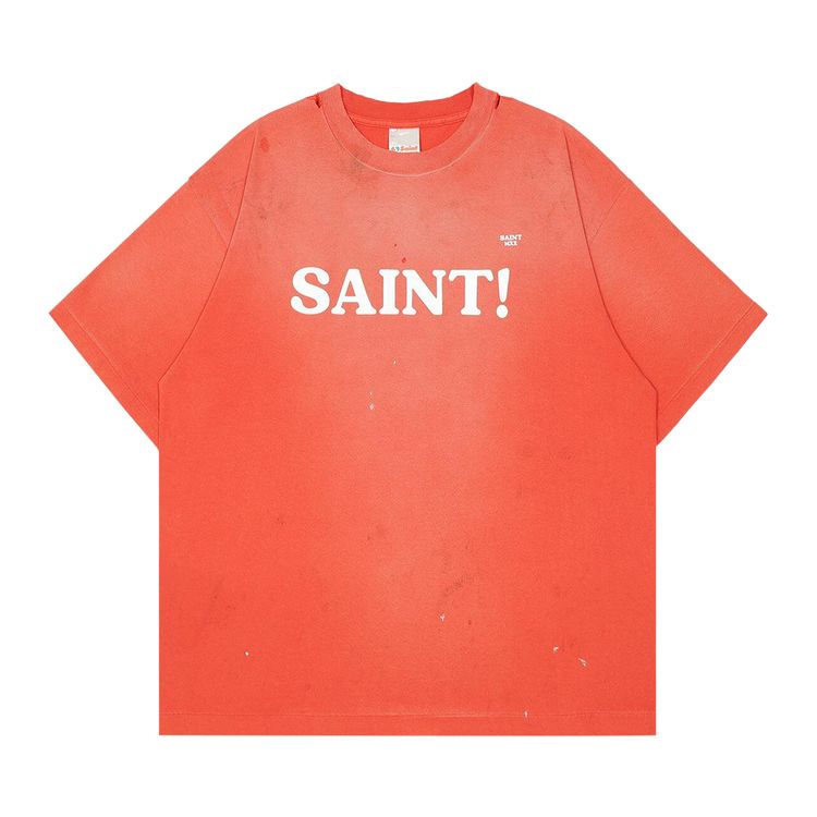 

Футболка SAINT Mxxxxxx Saint Short-Sleeve Tee 'Red', красный