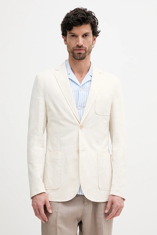 

Пиджак с добавлением льна TYRON Guess, бежевый