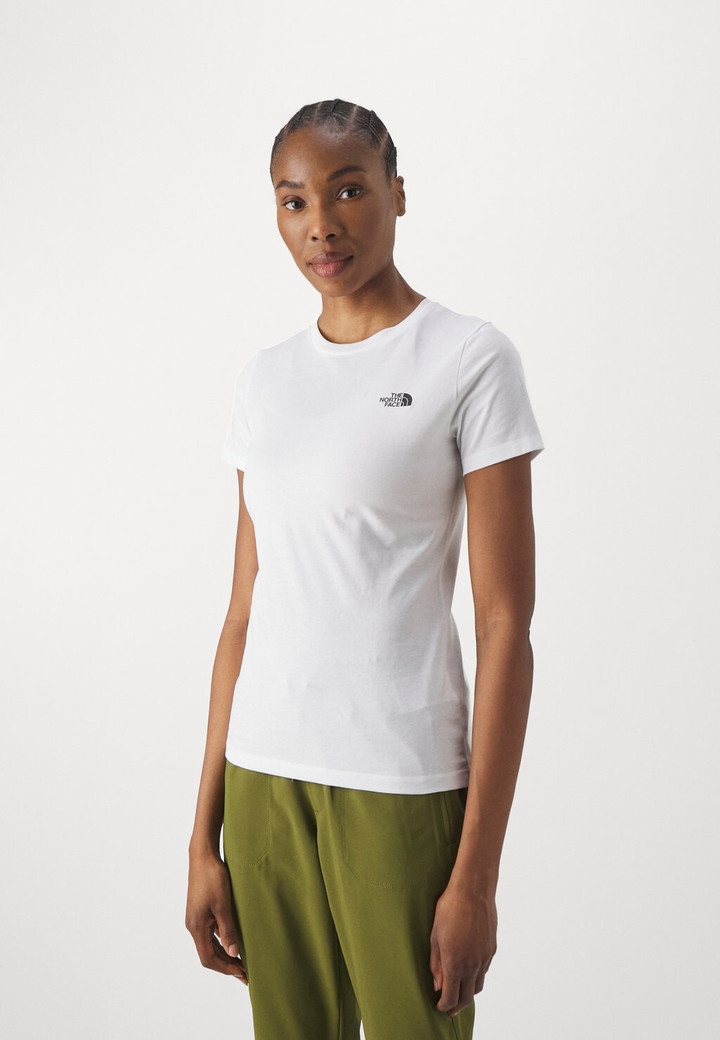 

Футболка базовая SIMPLE DOME TEE The North Face, цвет white