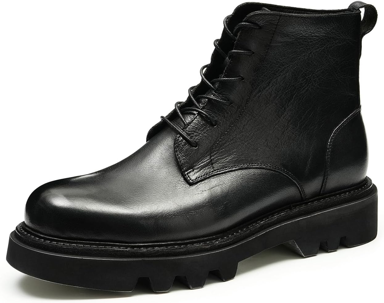 

Мужские ботинки Santimon Chelsea, повседневные черные кожаные ковбойские ботинки, вымытая винтажная мягкая кожа, оксфорды, модные комфортные ботинки до щиколотки