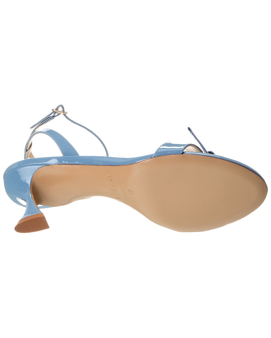 Alexandre Birman Clarita Bell 60 Patent Sandal, синий — фото 4