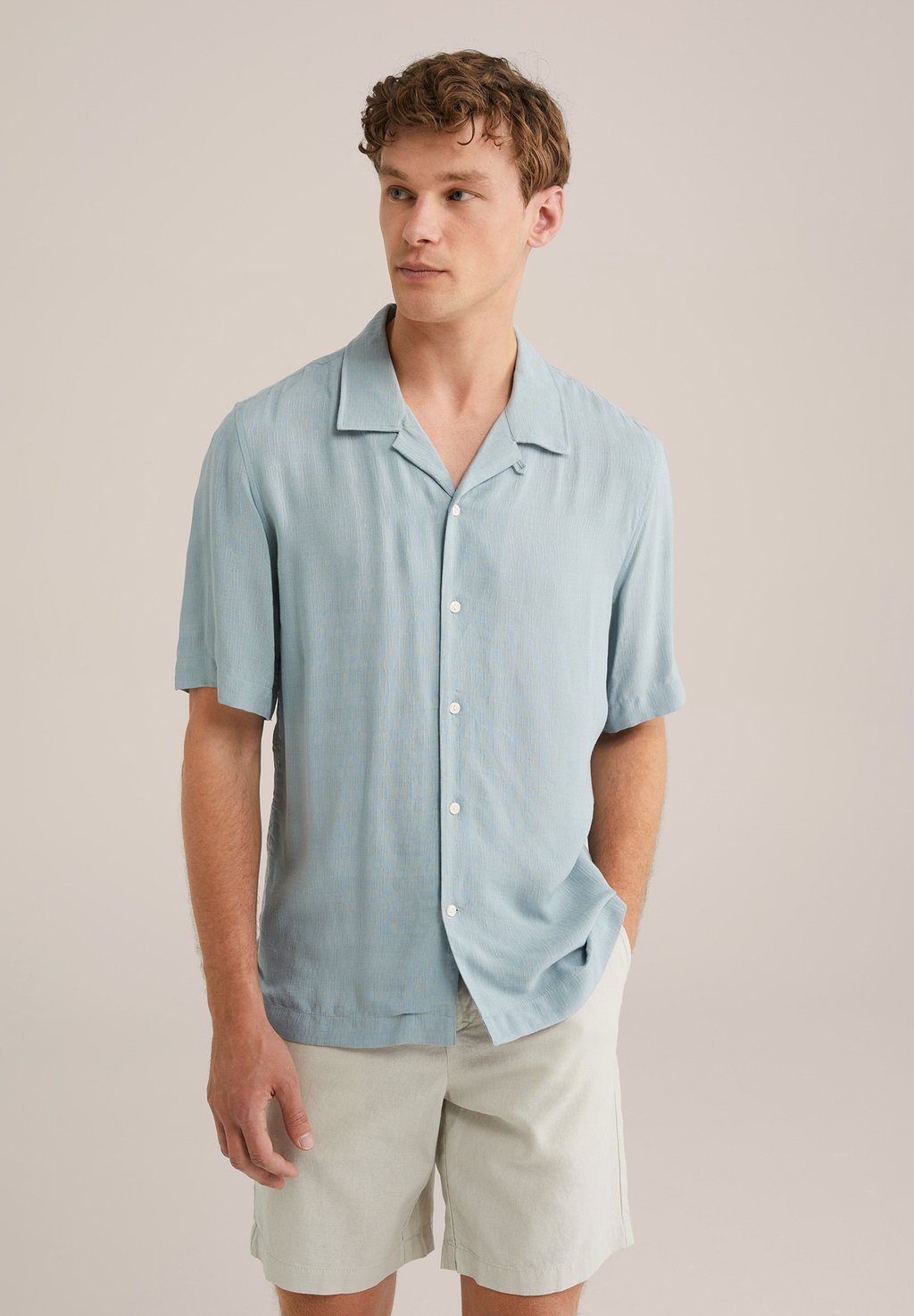 

Рубашка WE Fashion, цвет Ice Blue