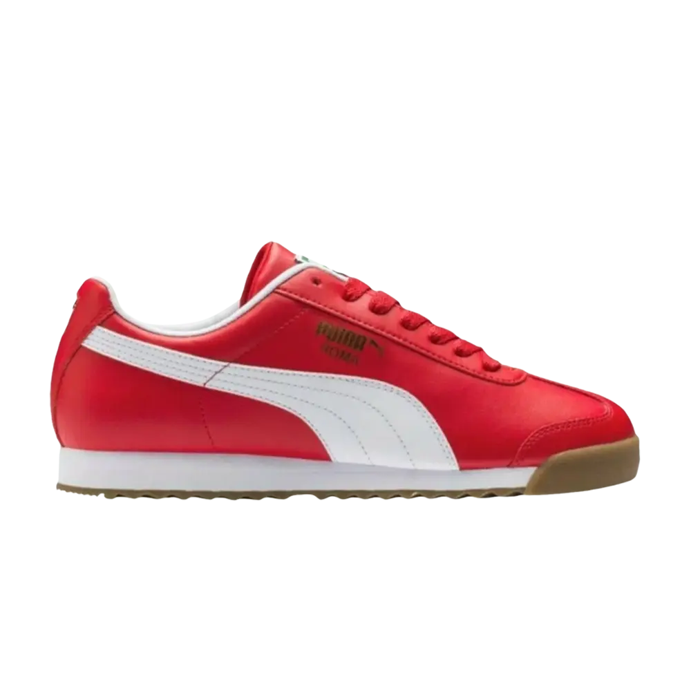 

Кроссовки Roma Basic Jr Puma, красный