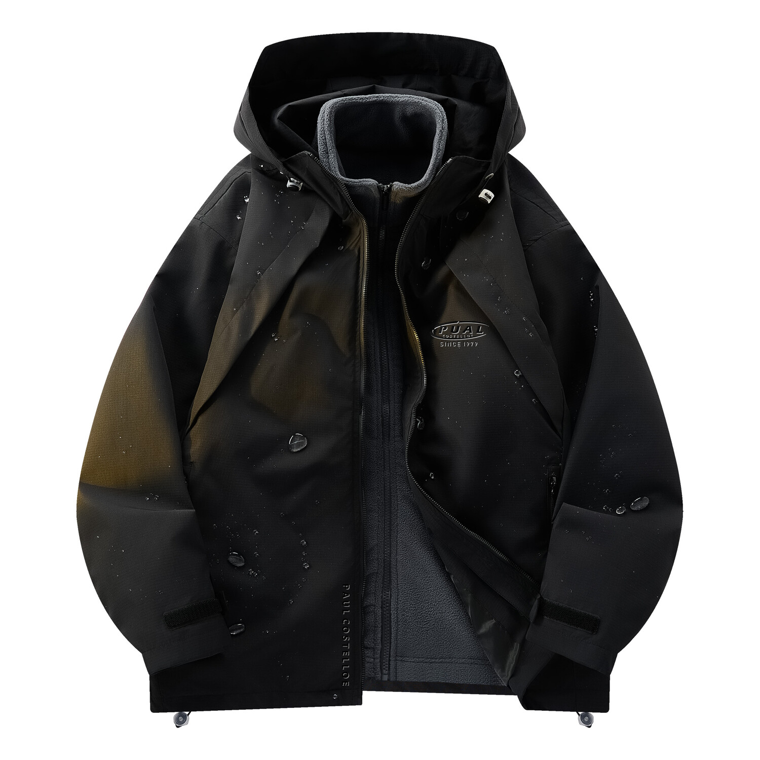 

Ветровка Куртка Унисекс Paul Costelloe, цвет Black (3-in-1)