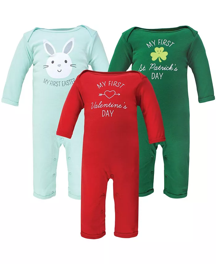 

Детский комбинезон Hudson унисекс из хлопка Hudson Baby, красный