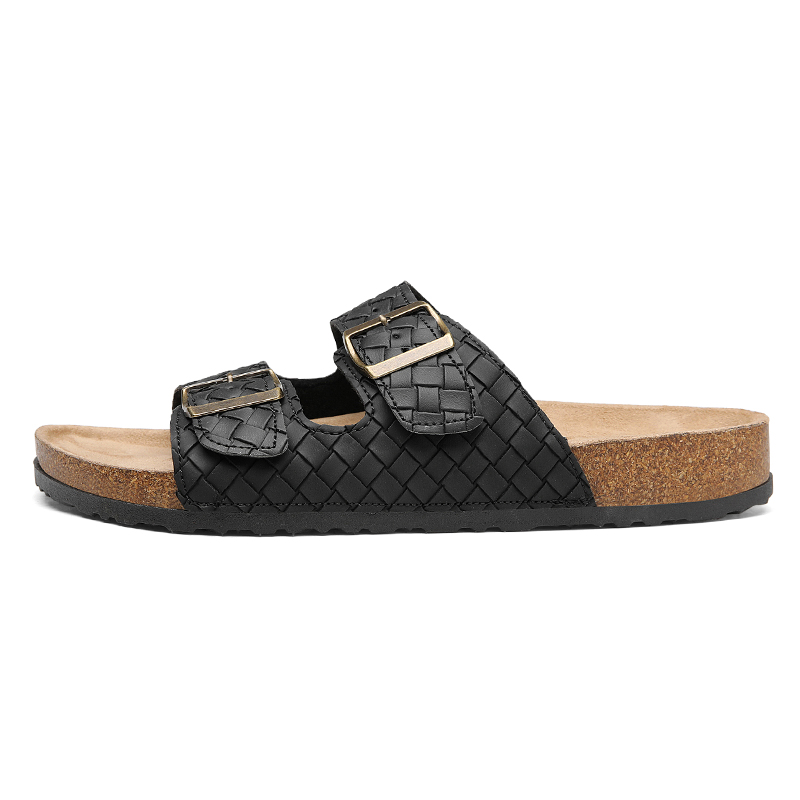 

Мужские черные слайдеры MUSNODO