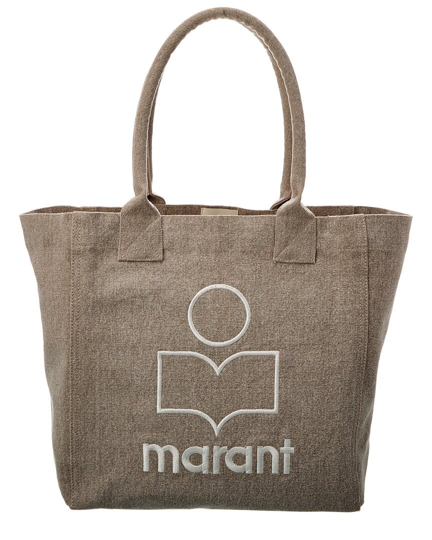 

Маленькая холщовая сумка-тоут Isabel Marant Yenky, бежевая Isabel Marant, бежевый