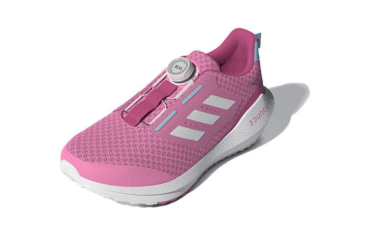Кроссовки Eq21 Run 2.0 Kids, низкие, розовые/белые Adidas — фото 3