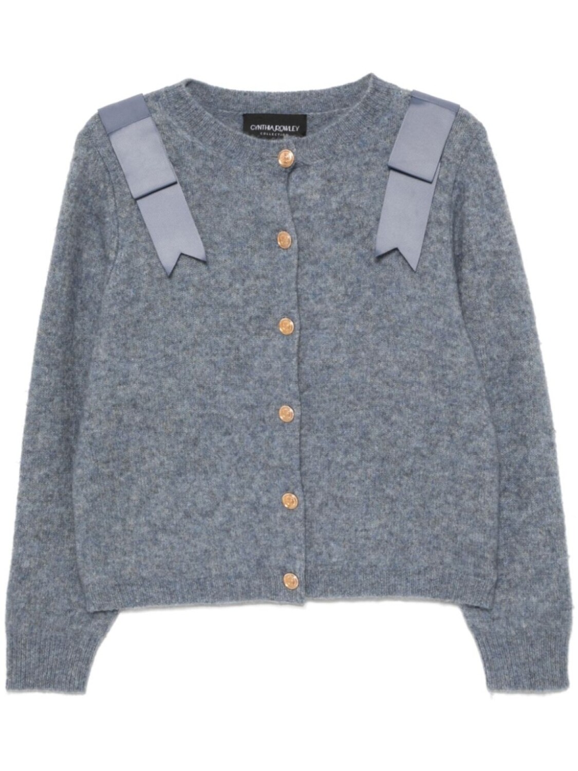 

Шерстяной кардиган Cynthia Rowley, синий