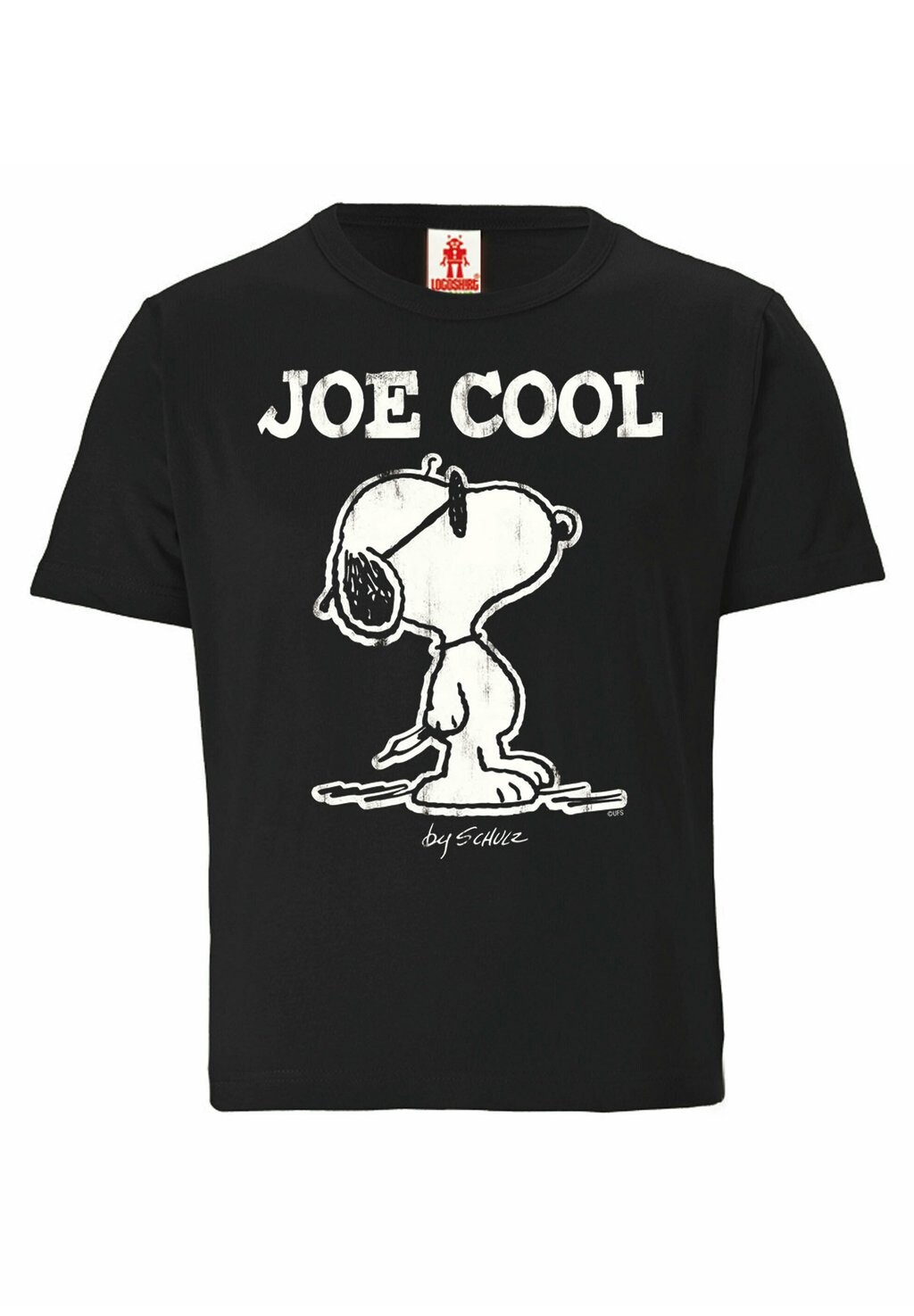 Футболка с принтом T-SHIRTS PEANUTS SNOOPY LOGOSHIRT, цвет schwarz — фото 4