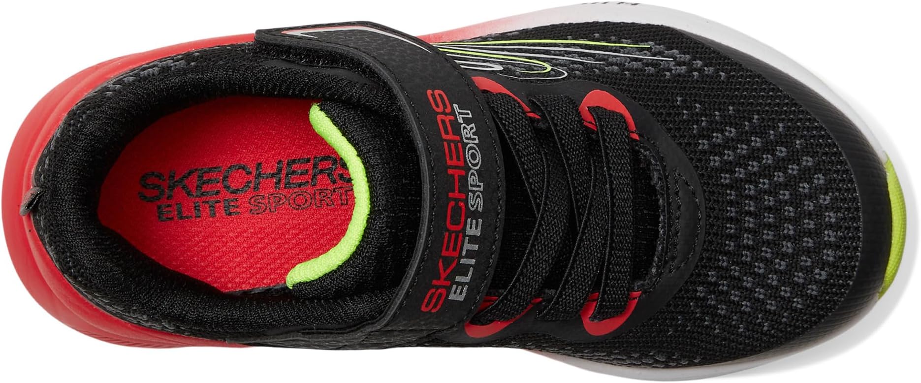 Кроссовки SKECHERS KIDS Elite Sport Stride 403952L, Black/Red — фото 2