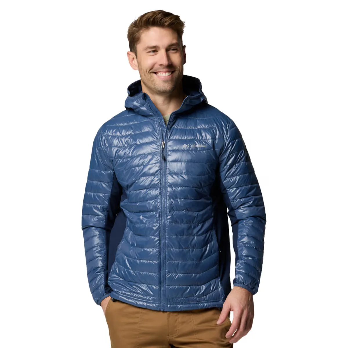 

Мужской пуховик Powder Pass Columbia, синий