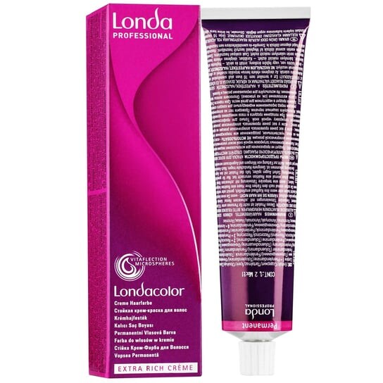 Профессиональная краска для волос 6/73 Темно-русый коричневый золотой Londa, Londacolor — фото 2