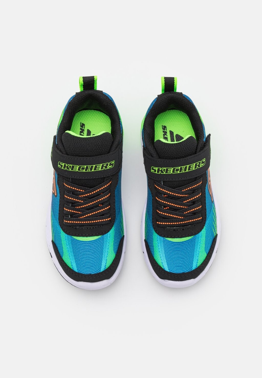 Кроссовки низкие THERMOFLUX 2.0 Skechers, цвет blue/lime/black/orange — фото 4
