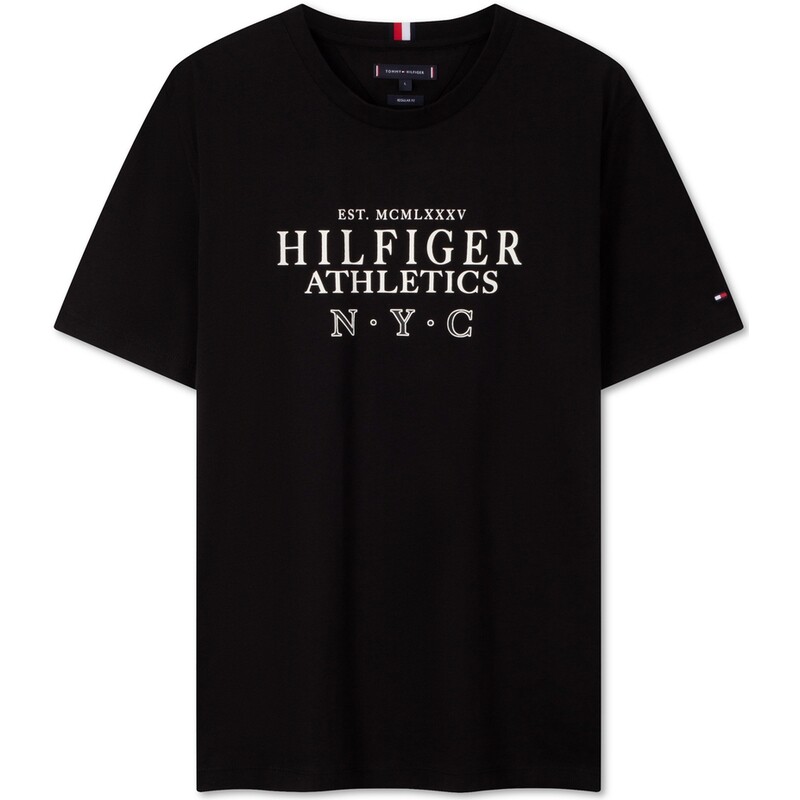 

Tommy Hilfiger Мужская футболка, цвет Black BDS