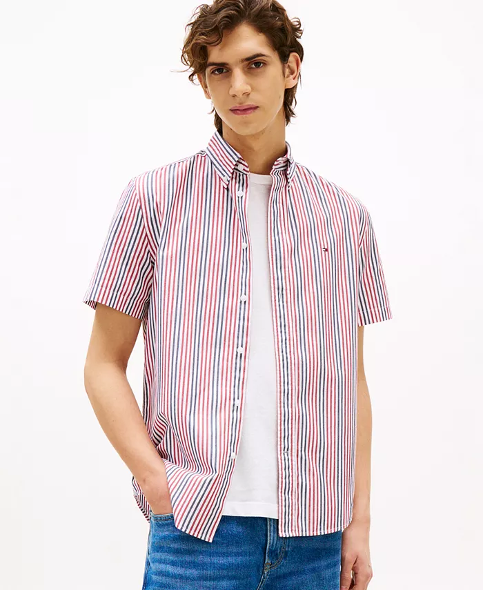 

Мужская рубашка Americana Stripe Tommy Hilfiger, красный