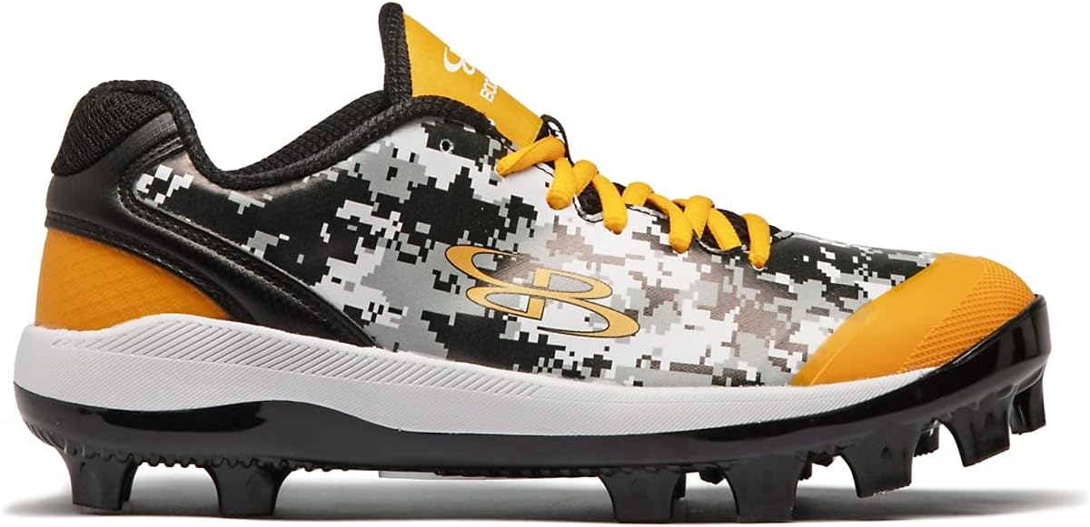 

Мужские бутсы Boombah Dart Digi Camo с литой подошвой - несколько цветов - несколько размеров, белый/черный