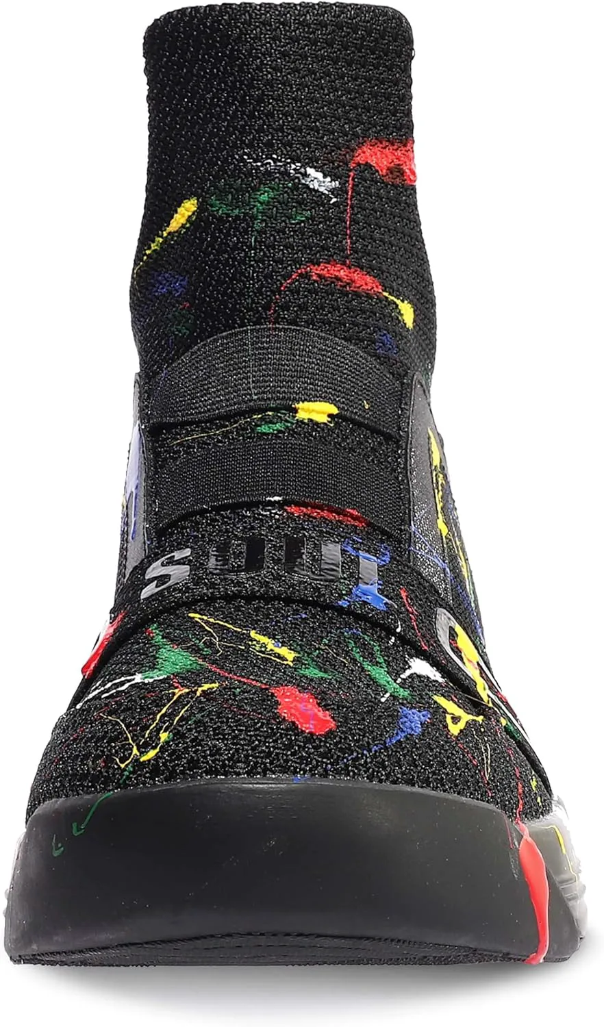 

Мужские кроссовки Soulsfeng с высоким верхом, легкие и дышащие, для ходьбы и спорта, черный