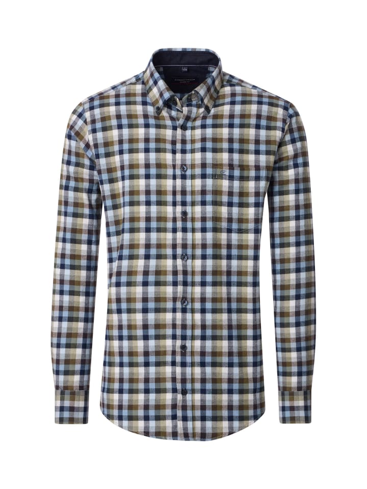 

CASAMODA Повседневная рубашка зеленого цвета