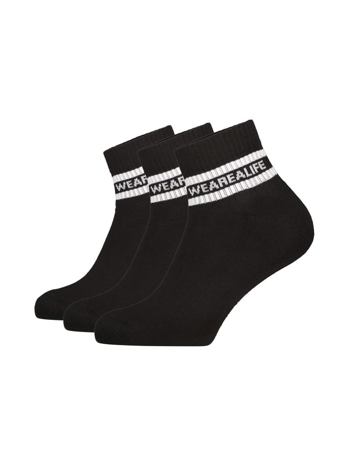

Носки alife and kickin Kurzsocken, Socken 3 PACK - EnnyAK, черный