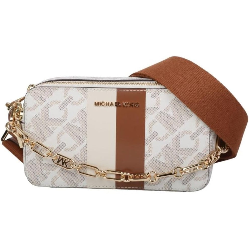 

Michael Kors Женская поясная сумка Jet Set, цвет ваниль/багаж MICHAEL Michael Kors, Vanilla/Luggage