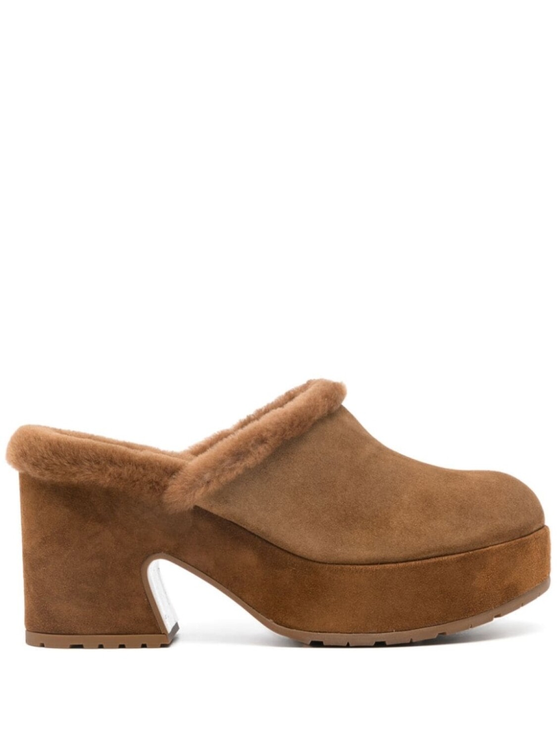 

Gianvito Rossi клоги Lyss 95, коричневый
