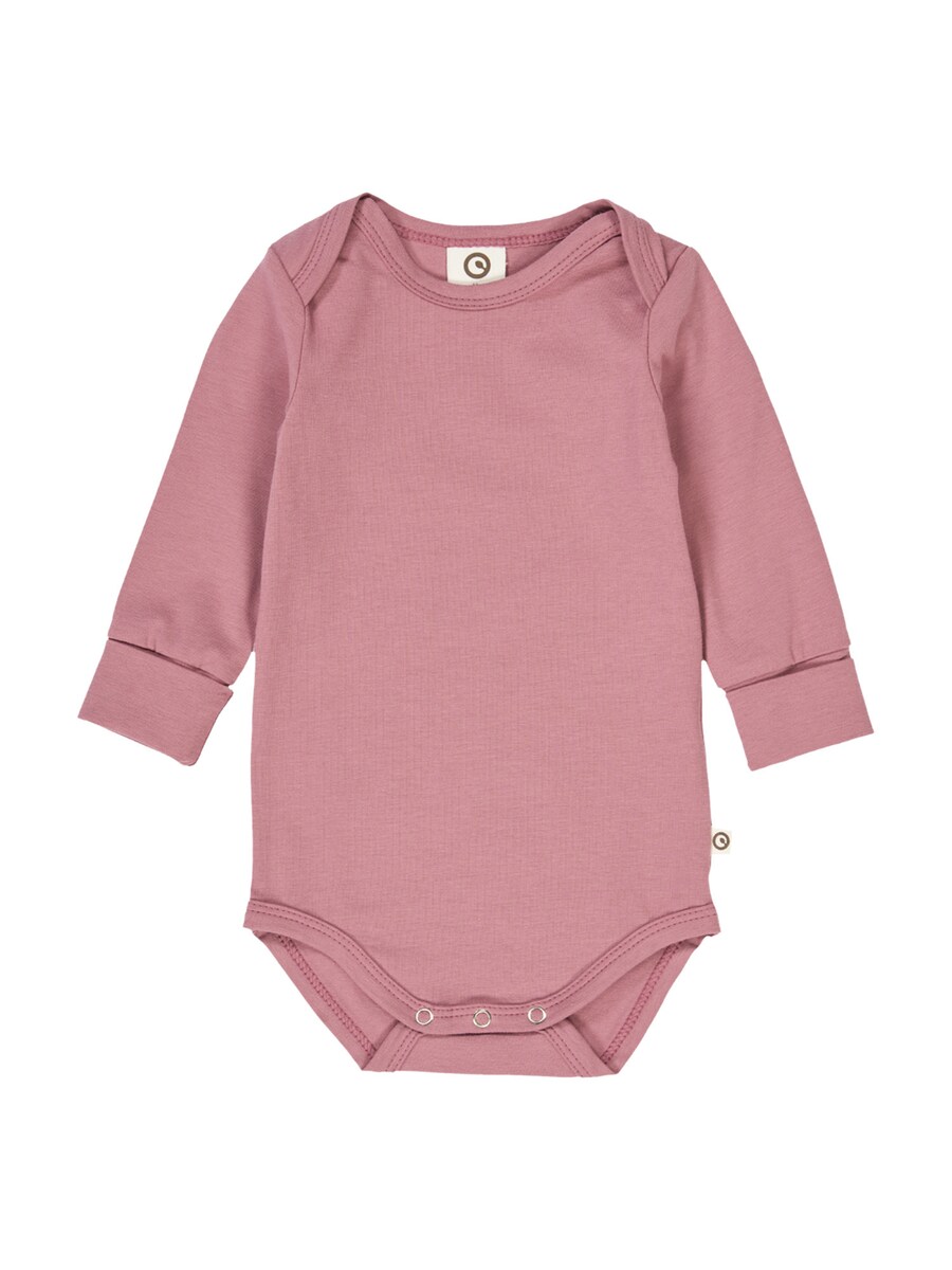 Комбинезон/боди Müsli by GREEN COTTON, фиолетовый/розовый — фото 2