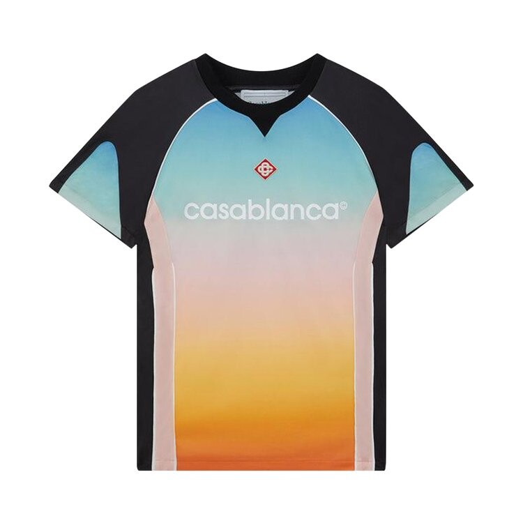 

Рубашка Casablanca Football Shirt, цвет Birdseye Mesh